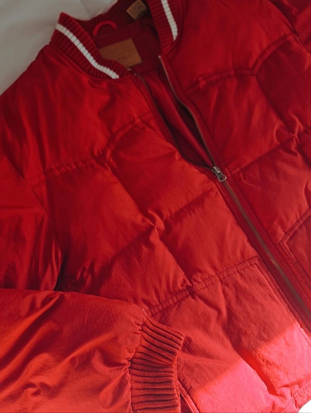 Red Powder River Bomber Jacket